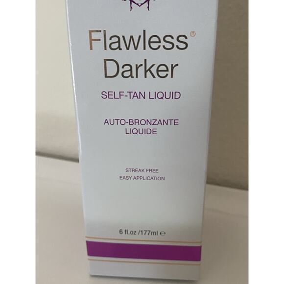 Fake Bake Flawless Darker Self-Tan Liquid 177ml Application Mitt Unisex SEALED - Picture 3 of 5